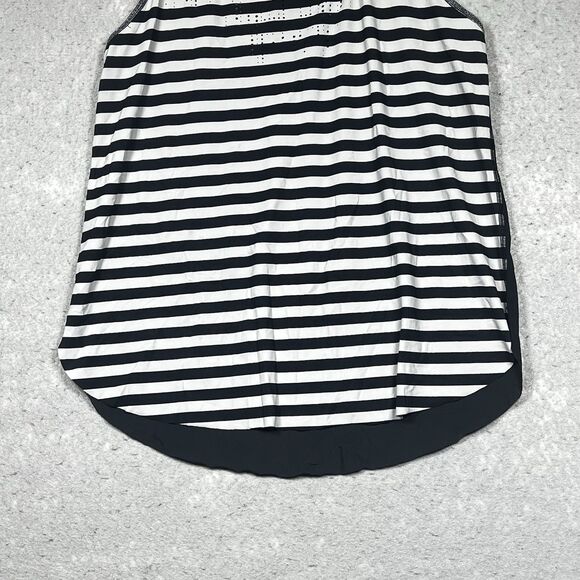 Lululemon Tank Top Womens Size 6 Water Bound Singlet Apex Stripe Printed Dune - Picture 4 of 11